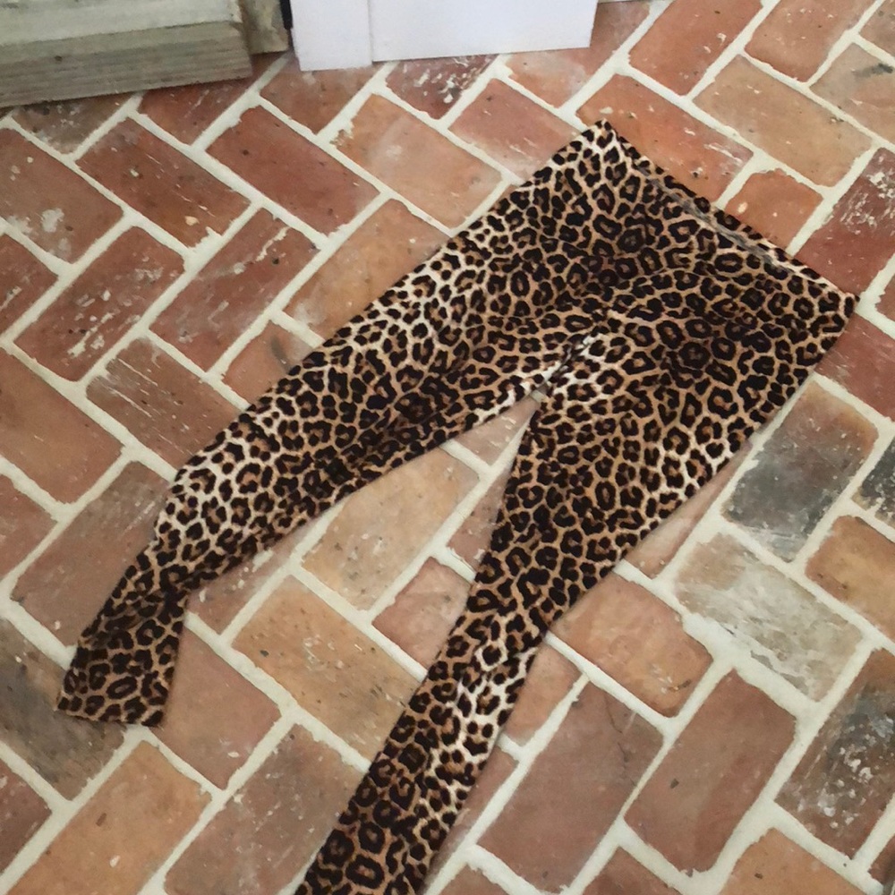 Cheetah leggings size 1x